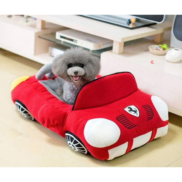 Car Design 100% cotton Pet Bed