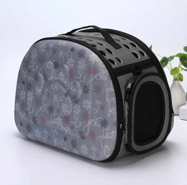 EVA medium pet bag Pet out bag pet folding bag travel out pet backpack pet stereotypes package