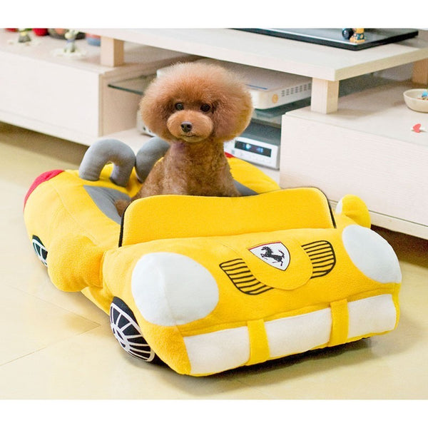 Car Design 100% cotton Pet Bed