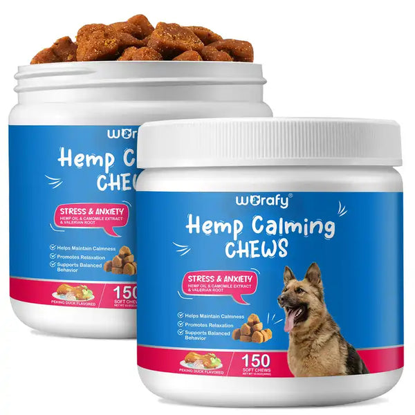 Hemp Calming Chews150pcs(Peking Duck Flavor)