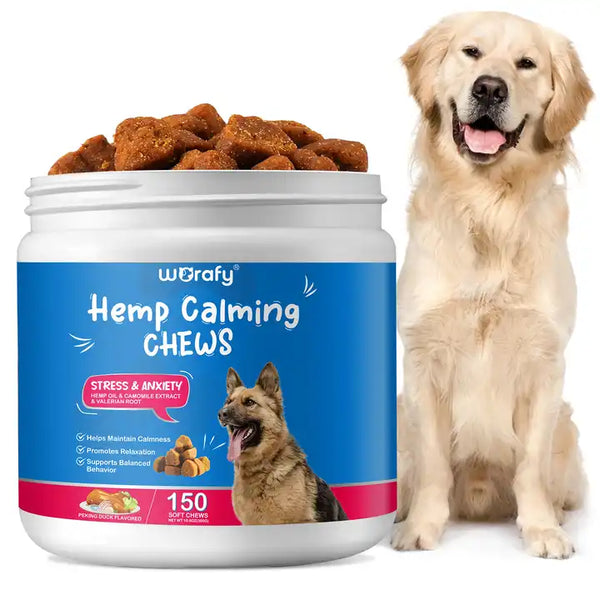 Hemp Calming Chews150pcs(Peking Duck Flavor)